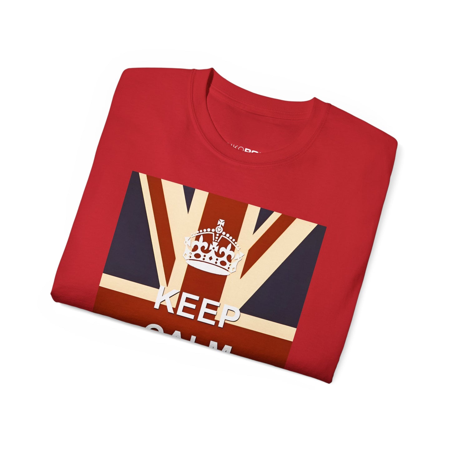 Keep Calm You're British Graphic T-Shirt