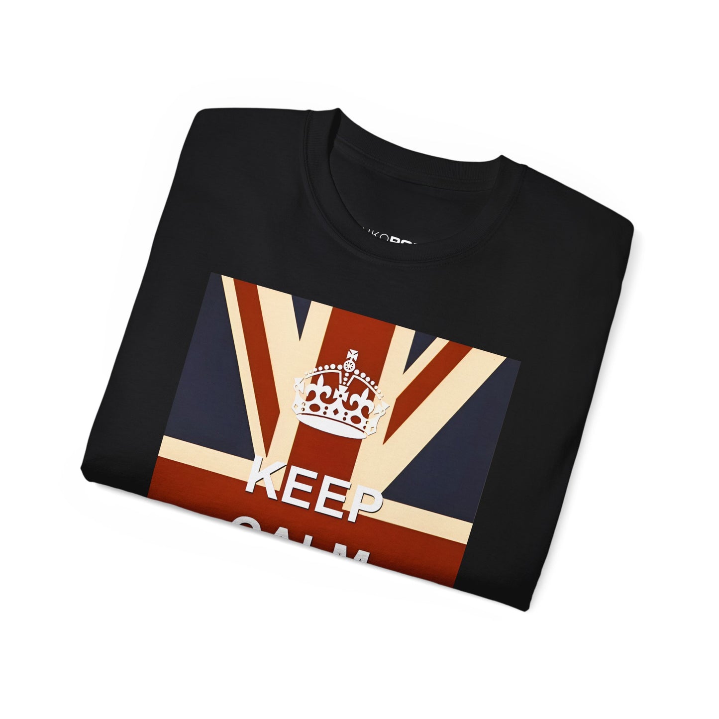 Keep Calm You're British Graphic T-Shirt