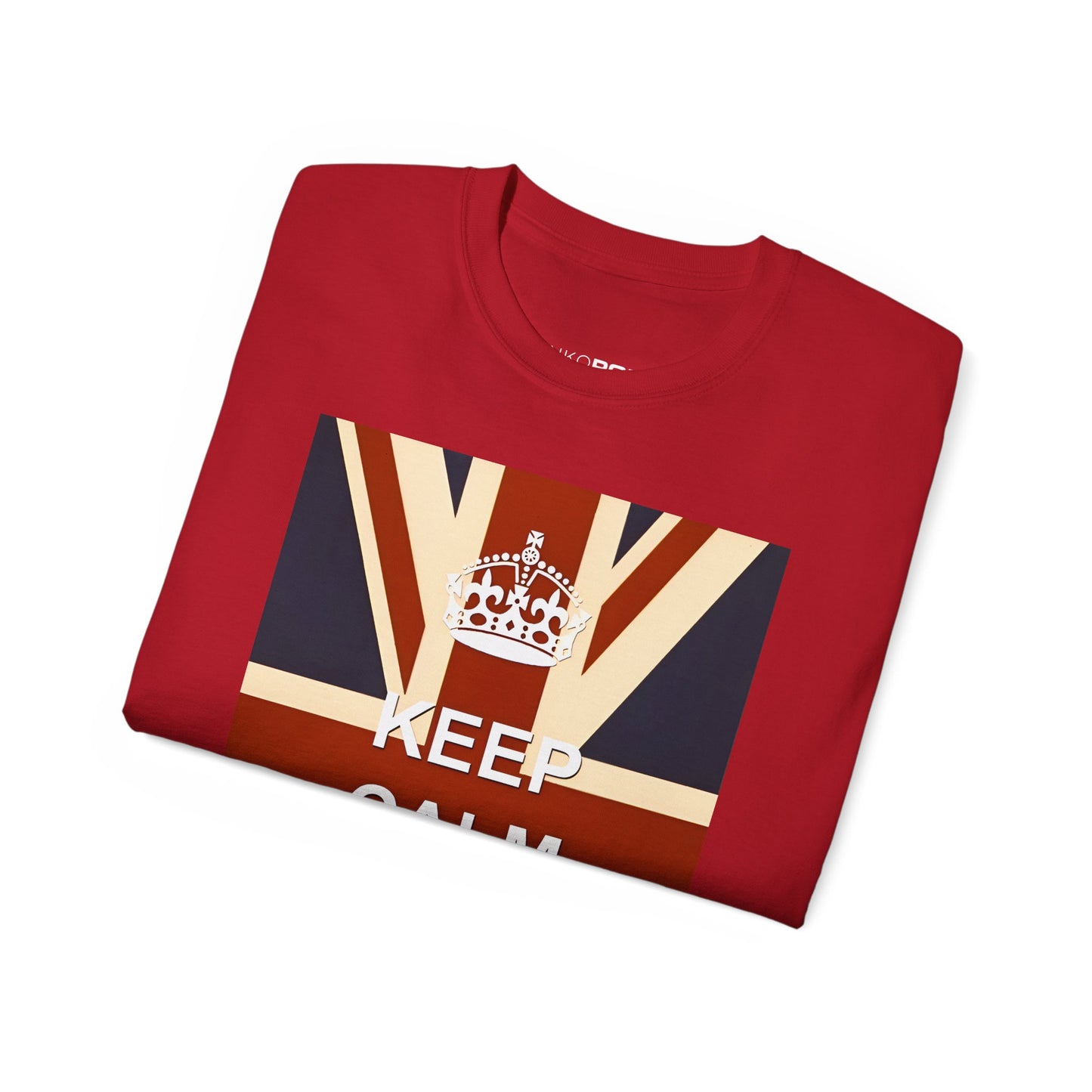 Keep Calm You're British Graphic T-Shirt
