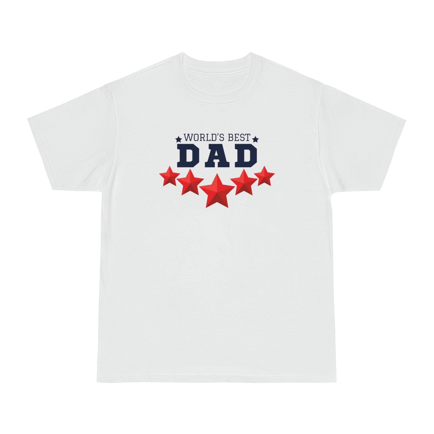 World's Best Dad White T-shirt | Father's Day Gift