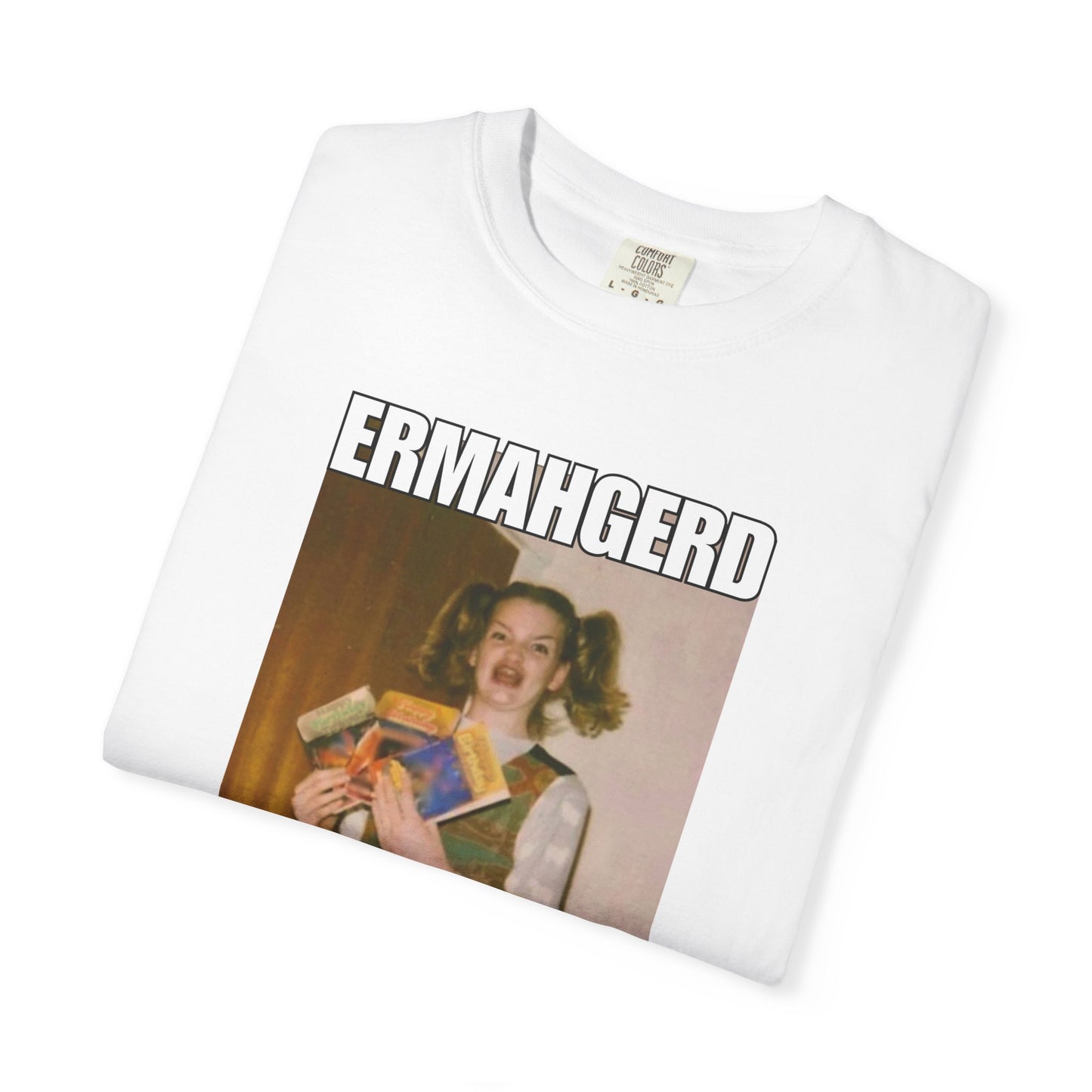 OMG ERMAHGERD MEME BIRTHDAY T-SHIRT