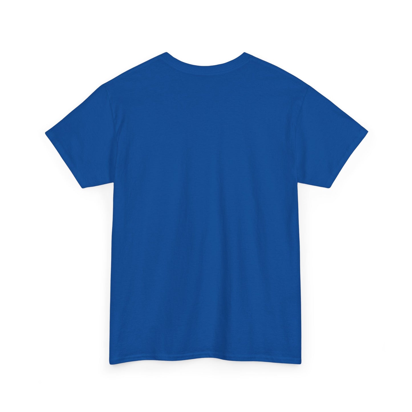 Proud American Unisex Heavy Cotton Tee - white text - USA Patriotism Apparel