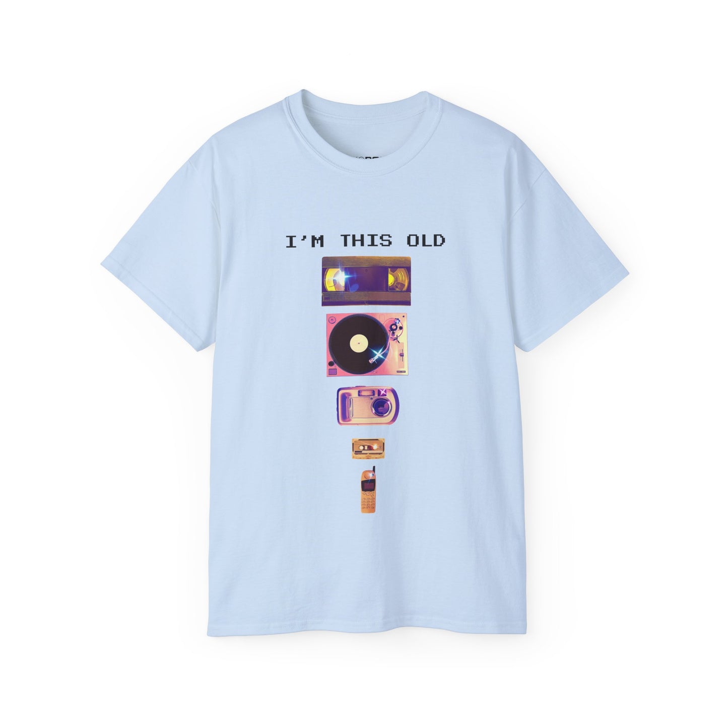 I'm this Old Light Retro T-Shirt