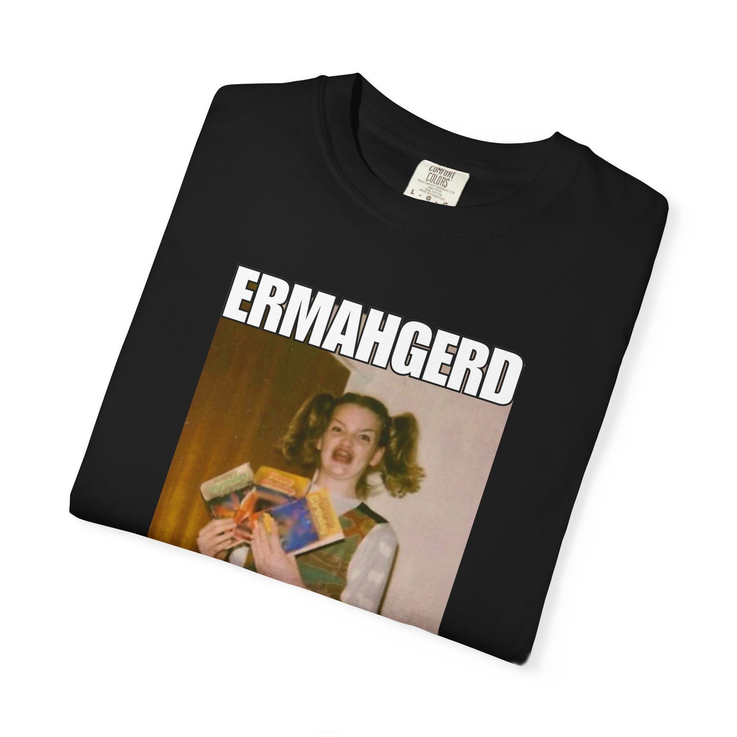 OMG ERMAHGERD MEME BIRTHDAY T-SHIRT