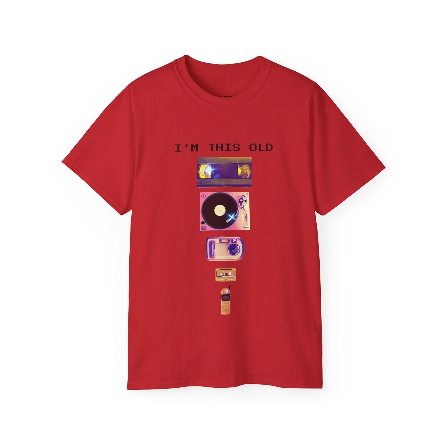 I'm this Old Light Retro T-Shirt