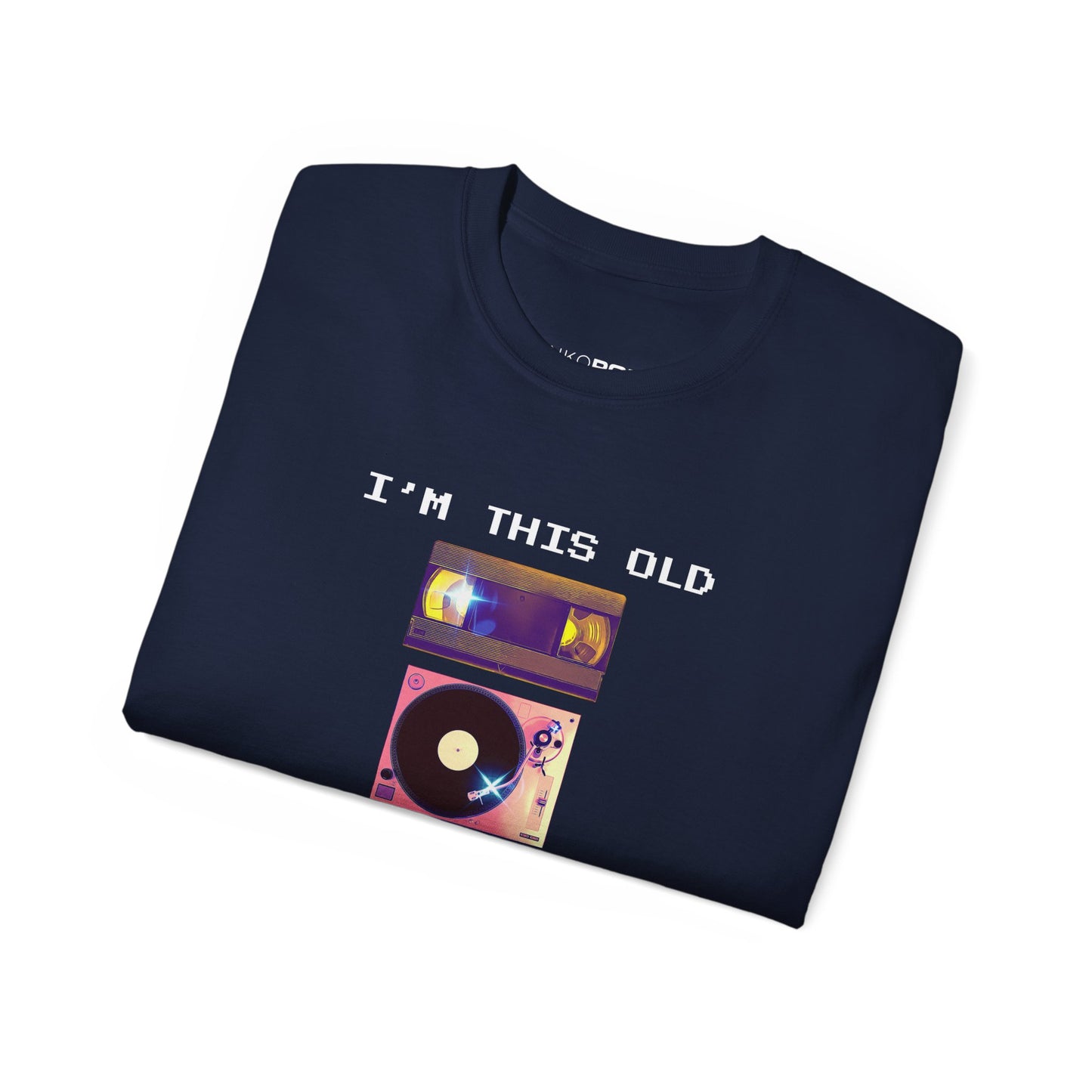 I'm This Old Dark Retro T-Shirt