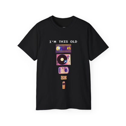 I'm This Old Dark Retro T-Shirt
