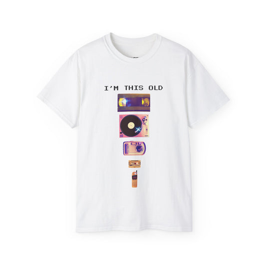 I'm this Old Light Retro T-Shirt