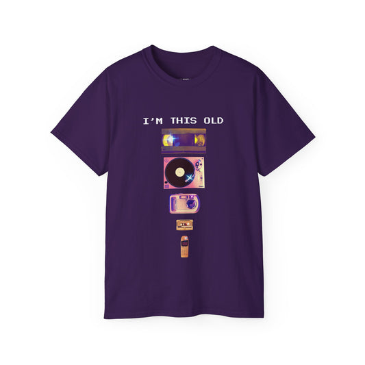 I'm This Old Dark Retro T-Shirt