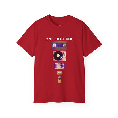 I'm This Old Dark Retro T-Shirt