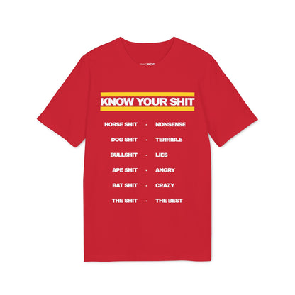 Know Your Shit Dark T-shirt