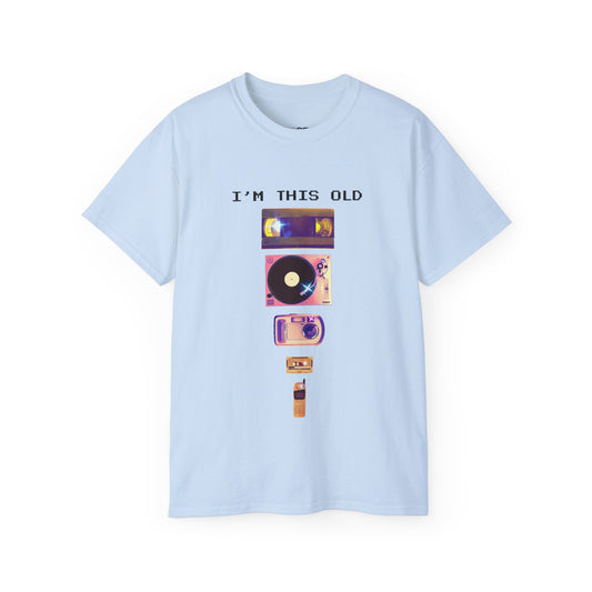 I'm this Old Light Retro T-Shirt