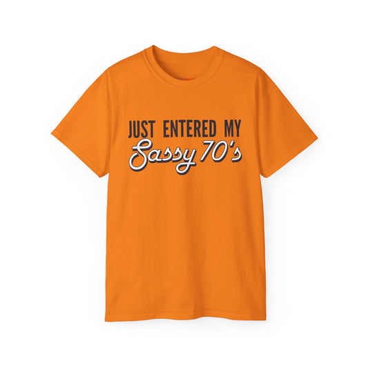 Sassy 70s Nostalgic Birthday T-Shirt